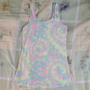 No Boundaries Pink Tie-Dye Top